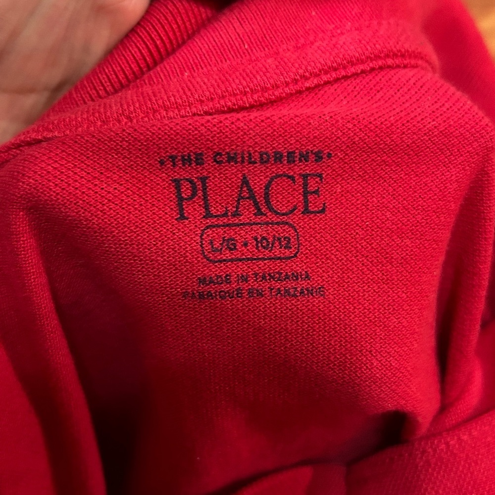 The Children's Place Boys Red Polo Shirt - Picture 3 of 5